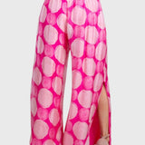 Michal Swirl Dot Slit Pants