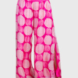 Michal Swirl Dot Slit Pants