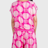 Michal Swirl Dot Slit Pants