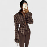 חולצת משובצת תמר