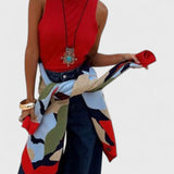 ז'קט סריג גיאומטרי של ירדן