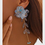 עגילי גדיל בתולת ים עדן