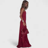 שמלת מקסי סריג של מרים עם צינור