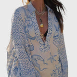 סט הדפס סאטן ורד