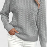 סוודר סריג קלאסי של ליאור