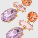 עגילי יהלום משובצים של רוני