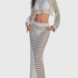 סט ביקיני מרשת של מלחה