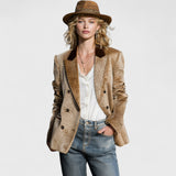 בלייזר קטיפה רטרו של טליה