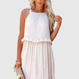 שמלת מקסי עם קפלים של Eden Breeze