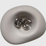 עגילי בוניטה מעוגלים