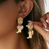 עגילי קאובוי נואה