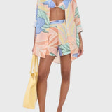 סט עלים טרופיים של יעל