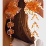 עגילי גדיל בתולת ים עדן