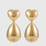 עגילי טיפה של הילה לאב