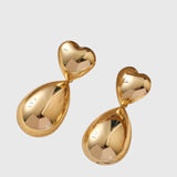 עגילי טיפה של הילה לאב