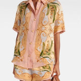 סט שני חלקים עם הדפס בוטני של Noa