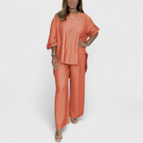 סט כותנה-פשתן של Raz