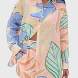 סט עלים טרופיים של יעל