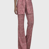 מכנסי התרחבות עם הדפס אתני של תמר