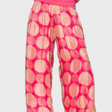 Michal Swirl Dot Slit Pants