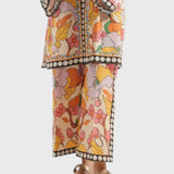 מכנסי אורלי עם גווני צבע אתניים