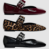 נעלי לואפר של לבנה נגה