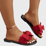 נעליים שטוחות עם פפיון של רבקה