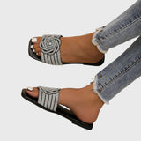 Tamar Rhinestone Flats