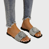 Tamar Rhinestone Flats