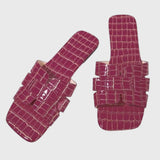 נעליים שטוחות של ורד תנין