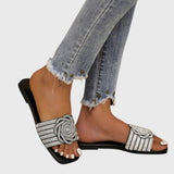 Tamar Rhinestone Flats