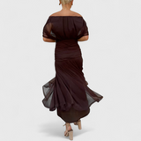 שמלת מקסי פרחונית של נגה