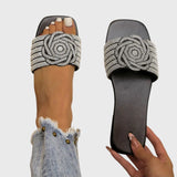 Tamar Rhinestone Flats