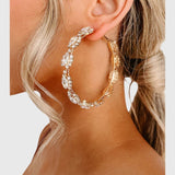 עגילי חרוזים בוהמיים של עדן