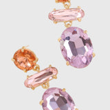 עגילי יהלום משובצים של רוני