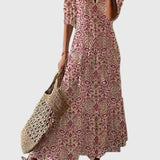 שמלת קיץ עם צווארון וי של דנה