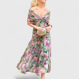 שמלת מקסי פרחונית של נגה