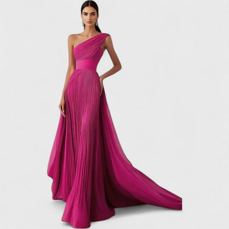 שמלת מקסי עם כתף אחת של אריאל