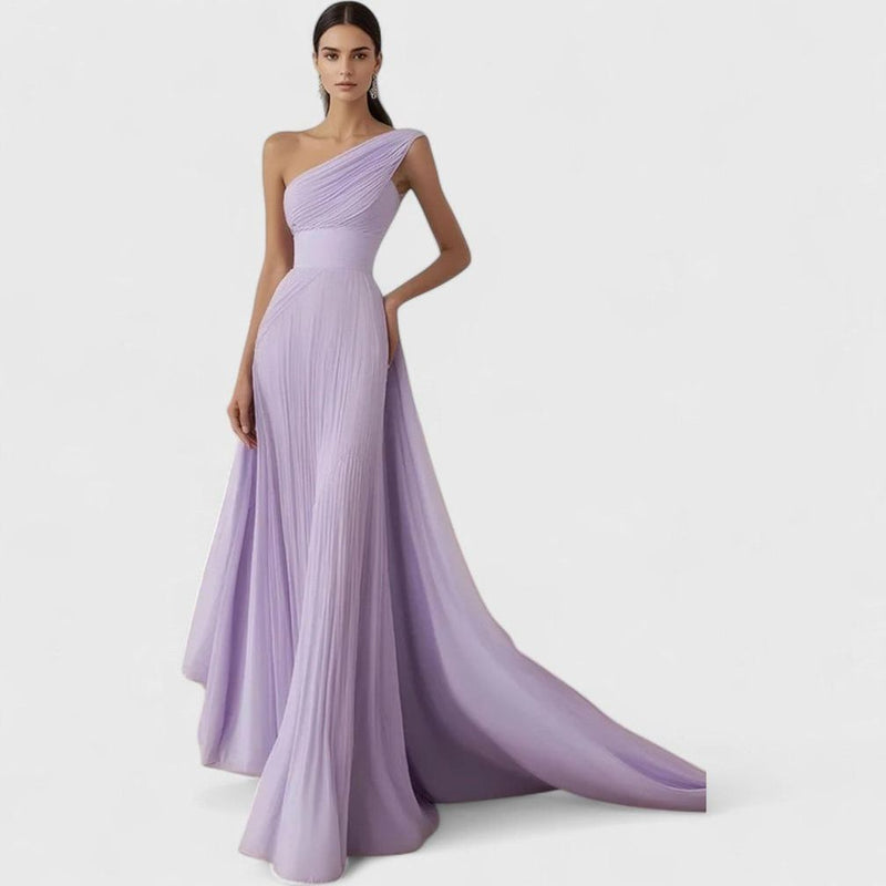 שמלת מקסי עם כתף אחת של אריאל