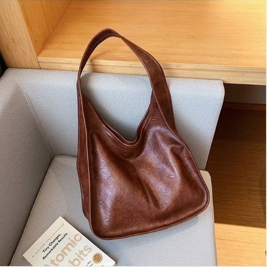 תיק כתף מעור רונית