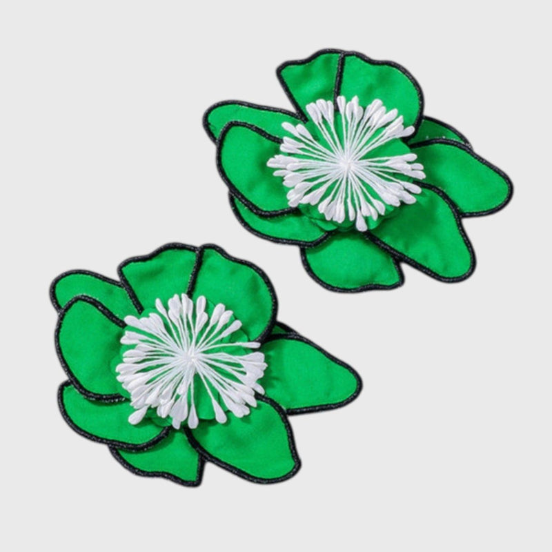 עגילי פרחים צבעוניים של יארה