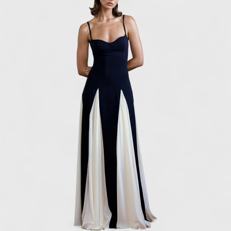 שמלת מקסי טול עם פאנלים של טליה