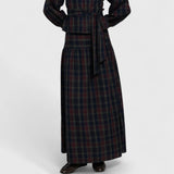 סט חגורת קשירה משובצת של טליה