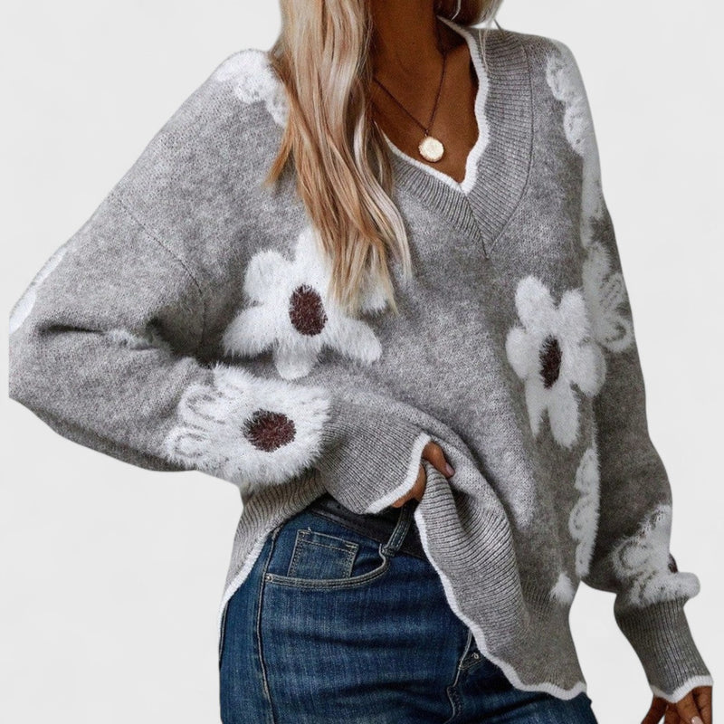 סוודר סריג של ליה