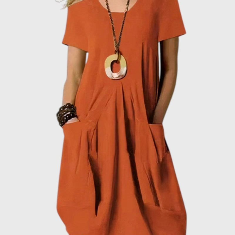 שמלת שירה קז'ואל זורמת