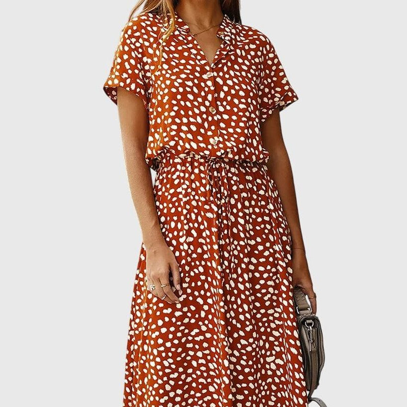 שמלת קיץ נוחה של אביב