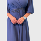 שמלת מקסי שיפון של שירה