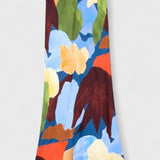 חצאית עם דוגמה גיאומטרית מופשטת