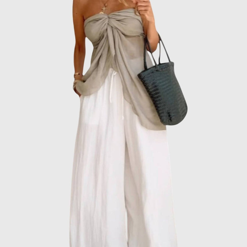 מכנסי הילה עם שרוך וכיסים