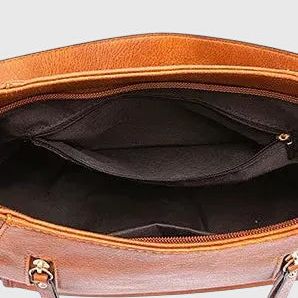 תיק עור וינטג' של יעל